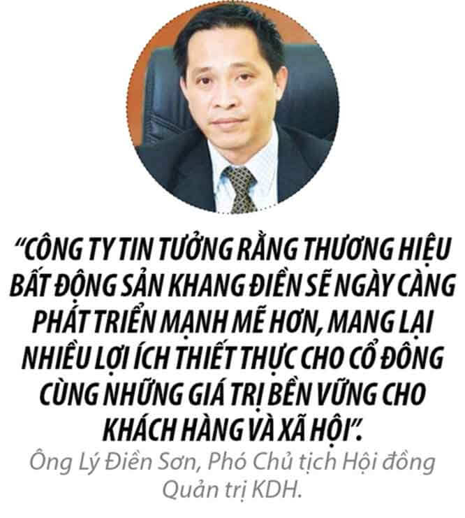 Ông Lý Điền sơn Chủ Tịch HĐQT Khang Điền